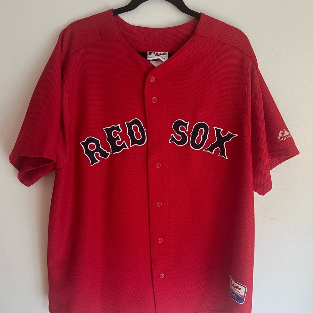 Schilling Red Sox Majestic Jersey
